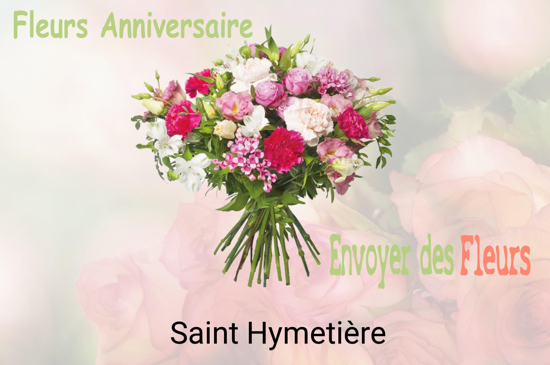 Bouquet de fleurs d’anniversaire livré à Saint-Hymetière